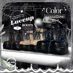 Lace-up Boots  「MANUKA」「KARIN」「LiME」「MOE」「KIKYO」「MAYA」「SELESTIA」 缩略图 2