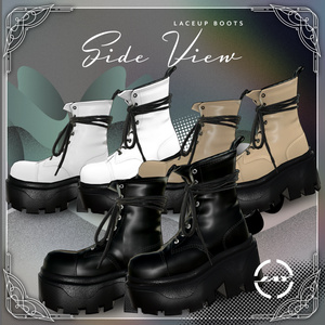 Lace-up Boots  「MANUKA」「KARIN」「LiME」「MOE」「KIKYO」「MAYA」「SELESTIA」 缩略图 5