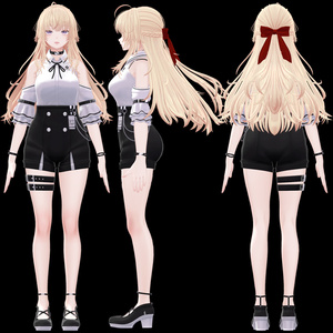 HalfUpHair ハーフアップ 【VRCHair】 缩略图 13