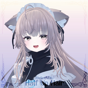 HalfUpHair ハーフアップ 【VRCHair】 缩略图 4