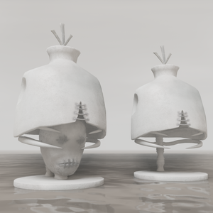 3Dモデル「人形のオブジェ0」