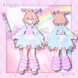 【3Ⅾ衣装】『dream cute』4アバター対応 缩略图 6