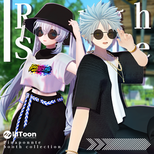 【3Ⅾ衣装】『roughstyle』20アバター対応　