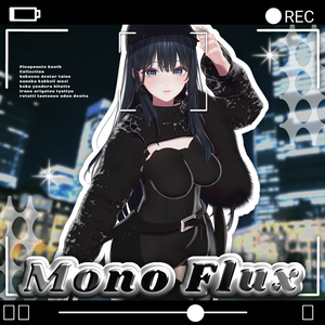 【3Ⅾ衣装】『MonoFlux』10アバター対応