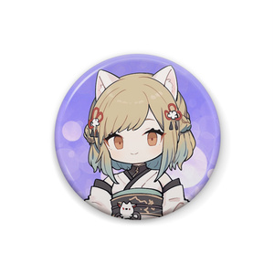 缶バッジ（猫神）