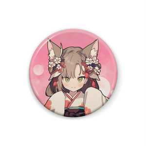缶バッジ（狛犬神使・妹）