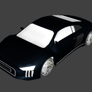 [3Dモデル]audi風の車 Car