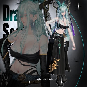 【4アバター追加SALE ～8/28 18:00🐉】Dragon Scale Texture【7アバター対応】 缩略图 12