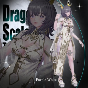 【4アバター追加SALE ～8/28 18:00🐉】Dragon Scale Texture【7アバター対応】 缩略图 15