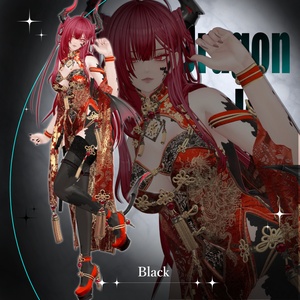 【4アバター追加SALE ～8/28 18:00🐉】Dragon Scale Texture【7アバター対応】 缩略图 13