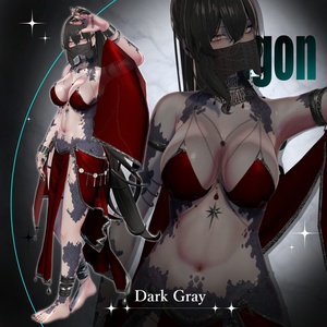 【4アバター追加SALE ～8/28 18:00🐉】Dragon Scale Texture【7アバター対応】 缩略图 10