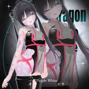 【4アバター追加SALE ～8/28 18:00🐉】Dragon Scale Texture【7アバター対応】 缩略图 21