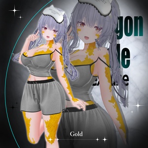 【4アバター追加SALE ～8/28 18:00🐉】Dragon Scale Texture【7アバター対応】 缩略图 20