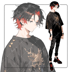 立ち絵素材18 男性 私服