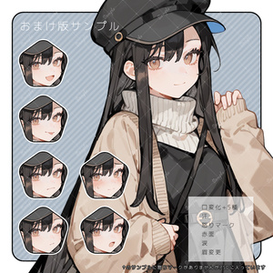 IRIAM対応】紫ゴスロリツインテちゃん--配信用立ち絵 - まりのAI