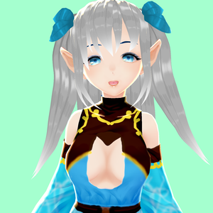 [ Vroid ] Noel Elf [ Model Vtuber ]