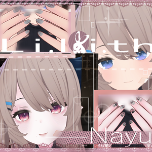 【ナユ/Nayu専用】White&pink Skin·Eye texture*9種·地雷系make up·sick kawaii nail
