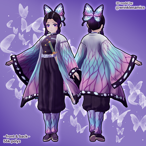 Kocho from Kimestu no Yaiba - VRC Ready ✩