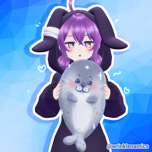Seal Backpack for VRChat - Free ✩