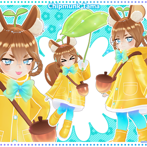 Chipmunk Tama - VRC Ready ✩