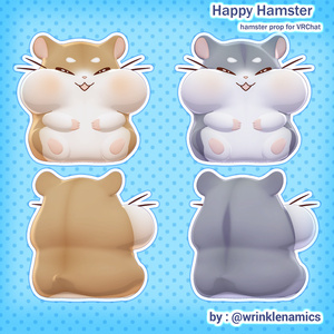 Happy Hamster for VRChat - Free ✩