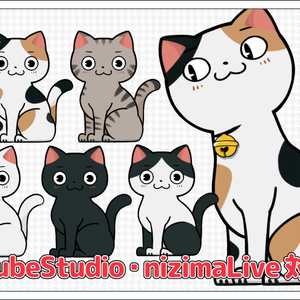 【汎用モデル】よくのびる ねこ