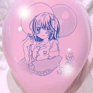 まし〇メメ風船