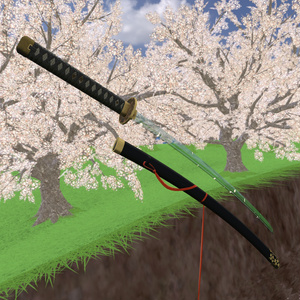 [Katana with Dancing Cherry Blossoms] Hanaikada ver2.00