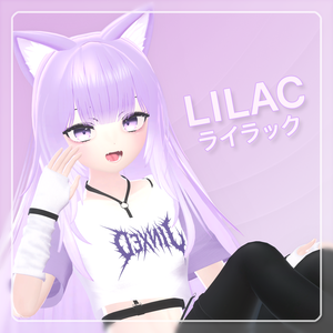 ライラック -Lilac-【オリジナル3Dモデル】