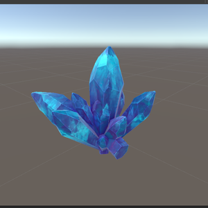 【3Dモデル】クリスタル　カラー４種