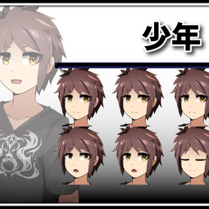 高画質立ち絵素材　少年　「玉井創太」