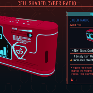 Cell Shaded Cyber Radio