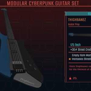 Modular Cyberpunk Guitar Sets