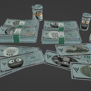 Free VR-Bucks (3D model)