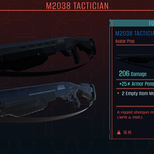 Tactician Shotgun (NPR & PBR)