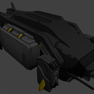 Cell Shaded Militech Manticore