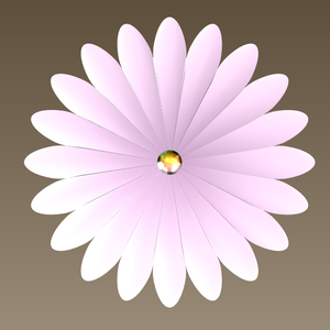 #065-花飾り【fbx,obj】