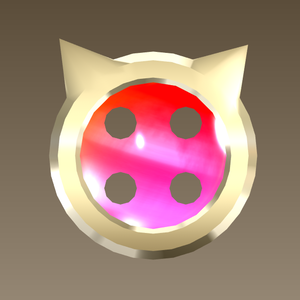 #066-猫ボタン飾り【fbx,obj】