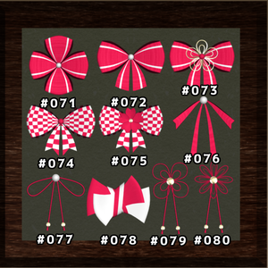 #071～#080飾りシリーズまとめ買い【fbx,obj】20%OFF