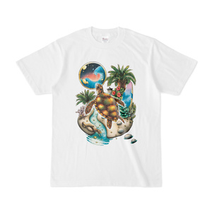 【白Tシャツ】ウミガメ