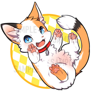 狐犬 新春けもケット３ きつねいぬっ サンプル 水賀つくねのイラスト Pixiv