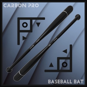[ VRChat ] - Carbon Fiber Baseball Bat / カーボンバット 缩略图 2