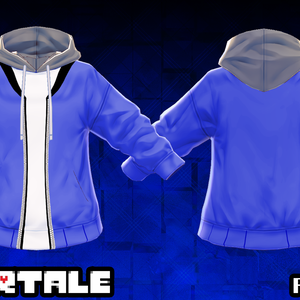 【VRoid】FREE Undertale Sans Hoodie 