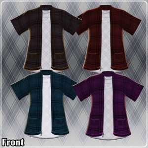 【VRoid】 Casual Attire - 4 Colors