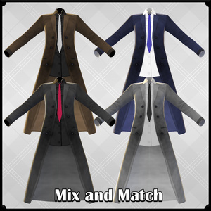【VRoid】 Formal Coat