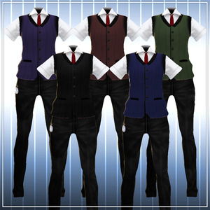【VRoid】 Formal Vest