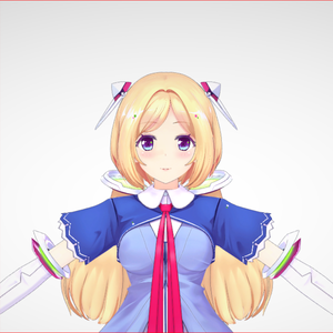 Aki Rosenthal [Official] 3D Characters 3D Model VRChat