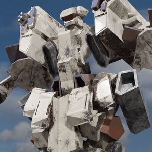 ロボ君　　BlenderやUNITY用の練習用3Dキャラクター