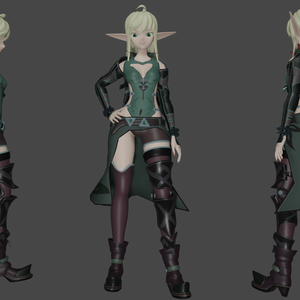 E-Lorra Elven character + Bonus