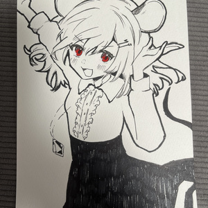 東方 ナズーリン色紙絵まとめ - 千鳥ねころのイラスト - pixiv